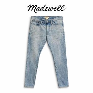 Madewell Skinny Jeans Light Wash Distressed Slim Denim 32x30